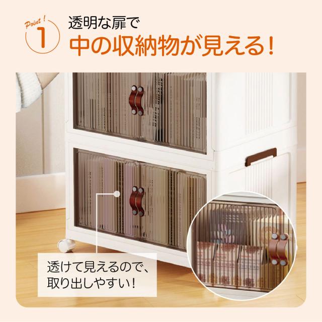 NANA断捨離中様ご注文 キャスター付き 2段ボックス コースター付き 楽天市場】収納ボックス キャスター付き Lサイズ 折り畳み フタ
