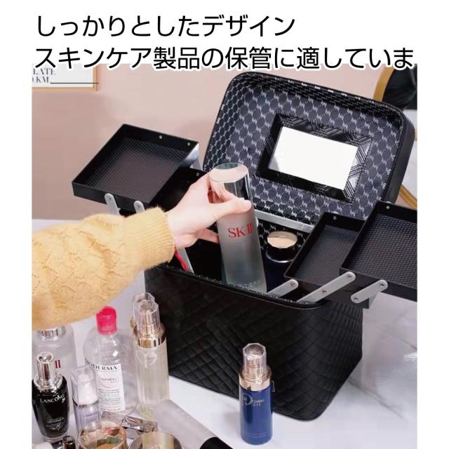 モイスティーヌ美容器 ミラー付き 収納ケース付き 楽天市場】＼特典付き／ メイクボックス タワー 鏡付き 大容量