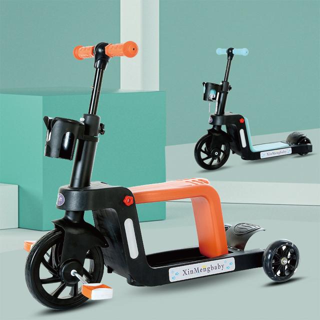 キックボード 三輪車 2in1 子供 3輪 キックスクーター クリスマス