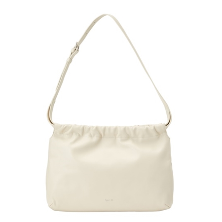 アニエスべー ショルダーバッグ EDiE ワンショルダーバッグ アイボリー agnes b ブランド 正規品 新品 ギフト プレゼント 人気 おすすめ 誕生日 記念日 クリスマス 送料無料 ラッピング無料