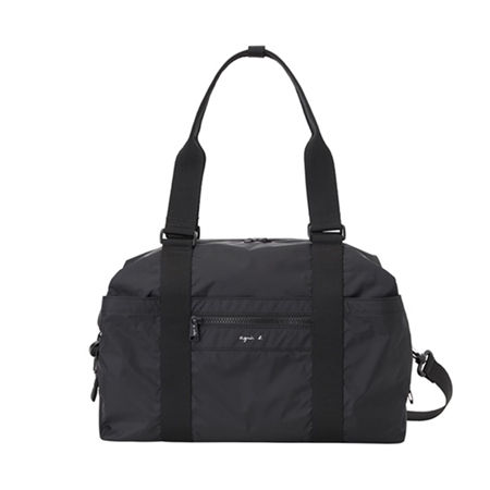 アニエスべー ボストンバッグ 2wayボストンバッグ ブラック agnes b ブランド 正規品 新品 ギフト プレゼント 人気 おすすめ 誕生日 記念日 クリスマス 送料無料 ラッピング無料