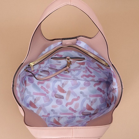 サマンサタバサ トートバッグ ソフトトートバッグ 大サイズ ピンク