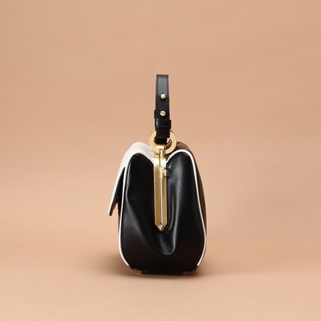 サマンサタバサ ハンドバッグ イタリアンスムースレザー ワンハンドル