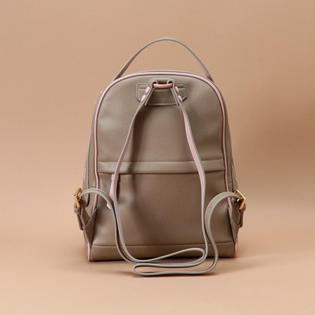 サマンサタバサ リュック バイカラーリュック 大 グレージュ Samantha