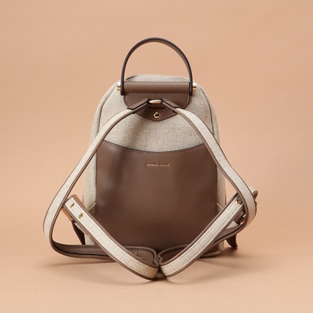 サマンサタバサ リュック リネンミニリュック グレージュ Samantha