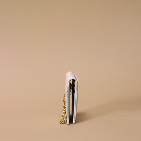 サマンサタバサ パスケース パステルパッチワーク マルチカラー