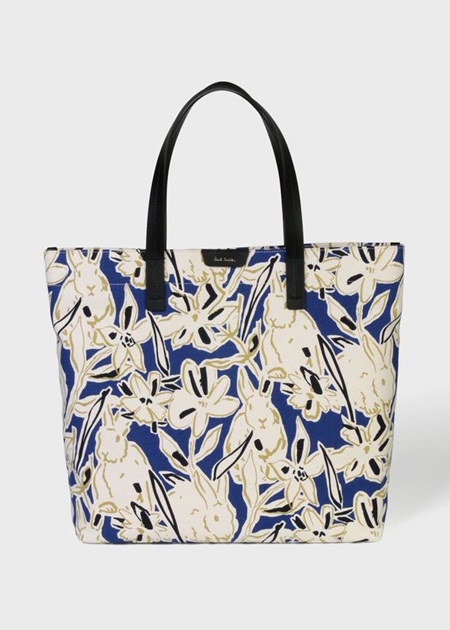 ポールスミス トートバッグ ラッキーフローラル ブルー Paul Smithの通販はau Pay マーケット Clover Leaf クローバーリーフ