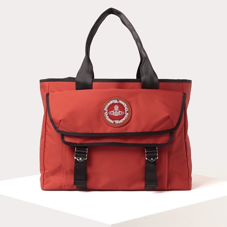 ヴィヴィアンウエストウッド トートバッグ ダブルフラップ メンズトートバッグ オレンジ Vivienne Westwoodの通販はau Pay マーケット Clover Leaf クローバーリーフ