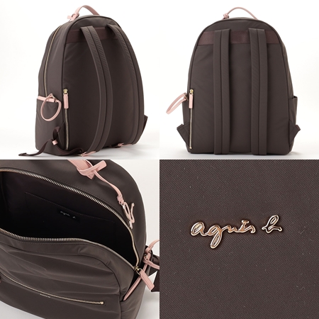 アニエスべー agnes b デイパック ユニセックス バックパック リュック ブランド 正規品 新品 ギフト プレゼント 人気 おすすめ 誕生日 記念日 クリスマス 送料無料 ラッピング無料_4