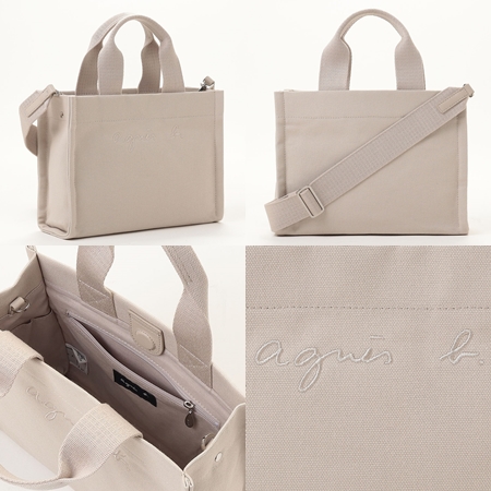 アニエスべー agnes b トートバッグ 2wayトートバッグ  ブランド 正規品 新品 ギフト プレゼント 人気 おすすめ 誕生日 記念日 クリスマス 送料無料 ラッピング無料_4