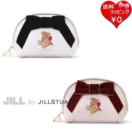 ジル バイ ジルスチュアート JILL by JILLSTUART ポーチ BEARシリーズ ベア刺繍ポーチ レディース ブランド 正規品 新品 ギフト プレゼント 人気 おすすめ 誕生日 記念日 クリスマス 送料無料 ラッピング無料