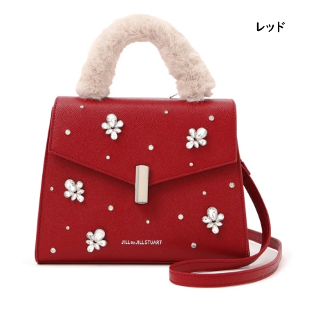 ジル バイ ジルスチュアート JILL by JILLSTUART ハンドバッグ ランダムビジューファーハンドルバッグ レディース ブランド 正規品 新品 ギフト プレゼント 人気 おすすめ 誕生日 記念日 クリスマス 送料無料 ラッピング無料_8