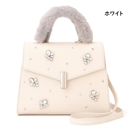 ジル バイ ジルスチュアート JILL by JILLSTUART ハンドバッグ ランダムビジューファーハンドルバッグ レディース ブランド 正規品 新品 ギフト プレゼント 人気 おすすめ 誕生日 記念日 クリスマス 送料無料 ラッピング無料_9