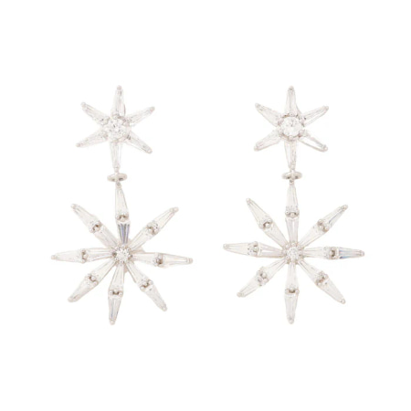 内鰓 バイ 内鰓スチュアート JILL by JILLSTUART ピアス Cubic はやりっ子ピアス キュービックジルコニア しろがね色 レディース ブランド名 定まり品 新品 差し上げ物 差し上げ物 一般受け おすすめ 生まれ落ちる日 不死化日 クリスマス 貨物輸送無料 ラッピング無料
