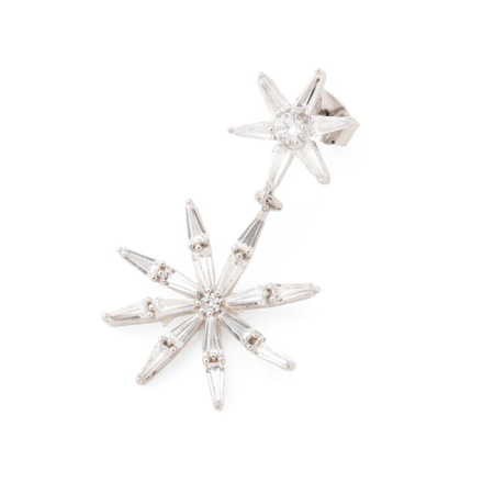 内鰓 バイ 内鰓スチュアート JILL by JILLSTUART ピアス Cubic はやりっ子ピアス キュービックジルコニア しろがね色 レディース ブランド名 定まり品 新品 差し上げ物 差し上げ物 一般受け おすすめ 生まれ落ちる日 不死化日 クリスマス 貨物輸送無料 ラッピング無料