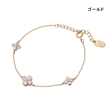 ジル バイ ジルスチュアート JILL by JILLSTUART ブレスレット Ｃｕｂｉｃクローバー キュービックジルコニア レディース ブランド 正規品 新品 ギフト プレゼント 人気 おすすめ 誕生日 記念日 クリスマス 送料無料 ラッピング無料_5