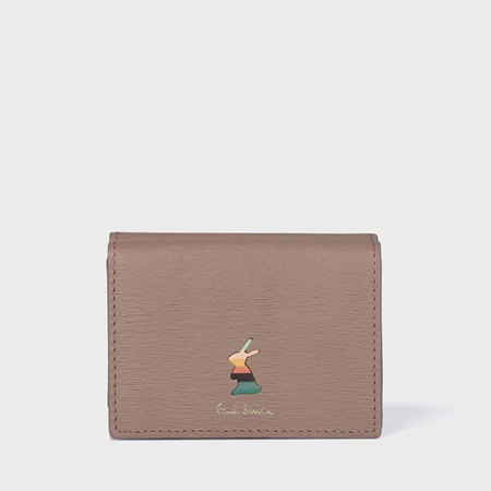 即納 ポールスミス Paul Smith 折財布 マーケトリーバニー 3つ折り財布_6