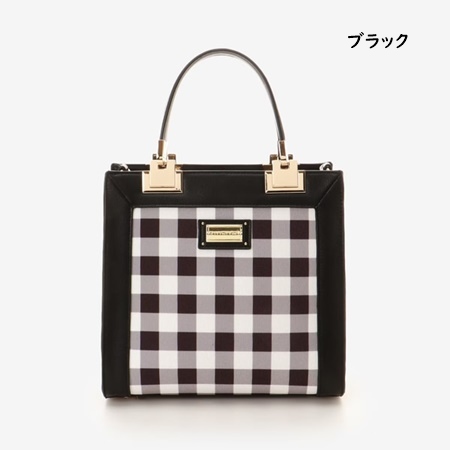 サマンサタバサ サマンサベガ Samantha Vega ハンドバッグ チェックBOXハンドバッグ 小 ブランド 正規品 新品 ギフト プレゼント 人気 おすすめ 誕生日 記念日 クリスマス 送料無料 ラッピング無料_1