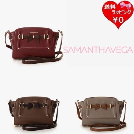 サマンサタバサ サマンサベガ Samantha Vega ショルダーバッグ リボンモチーフショルダーバッグ  の通販は