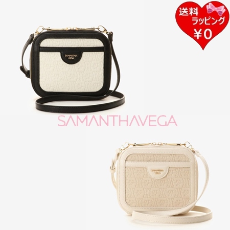 サマンサタバサ サマンサベガ Samantha Vega ショルダーバッグ ロゴ型押しショルダーバッグ  ブランド 正規品 新品 ギフト プレゼント 人気 おすすめ 誕生日 記念日 クリスマス 送料無料 ラッピング無料