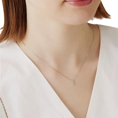 カナルヨンドシー Canal 4℃ カナル4℃ K10ホワイトゴールド ネックレス ダイヤモンド ブランド 正規品 新品 ギフト プレゼント 人気 おすすめ 誕生日 記念日 クリスマス 送料無料 ラッピング無料_3