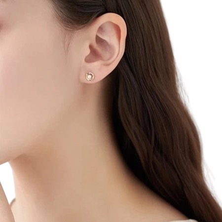 カナルヨンドシー Canal 4℃ カナル4℃ K10イエローゴールド ピアス 淡水