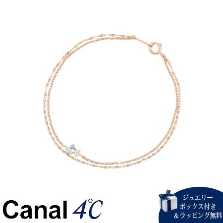 【送料無料】【ラッピング無料】カナルヨンドシー Canal 4℃ カナル4℃ シルバー ブレスレット キュービックジルコニア/シンセティックス