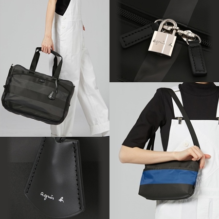 アニエスベー agnes b ボストンバッグ 2way ユニセックス メンズ レディース ブランド 正規品 新品 ギフト プレゼント 人気 おすすめ 誕生日 記念日 クリスマス 送料無料 ラッピング無料_9