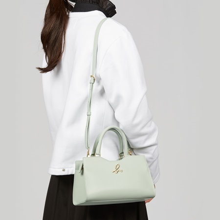 アニエスベー agnes b トートバッグ ショルダーバッグ 2wayトートバッグ グリーン ブランド 正規品 新品 ギフト プレゼント 人気 おすすめ 誕生日 記念日 クリスマス 送料無料 ラッピング無料_4
