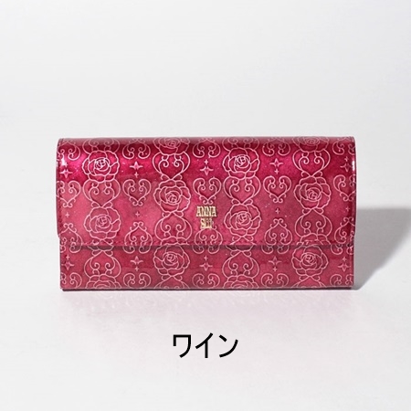 アナスイ ANNASUI 財布 長財布 ローズハート フラップ財布 長財布 ブランド 正規品 新品 ギフト プレゼント 人気 おすすめ 誕生日 記念日 クリスマス 送料無料 ラッピング無料_4