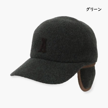 アナスイ ANNASUI 帽子 キャップ 耳当て 耳当て付き2WAYバスクCAP の