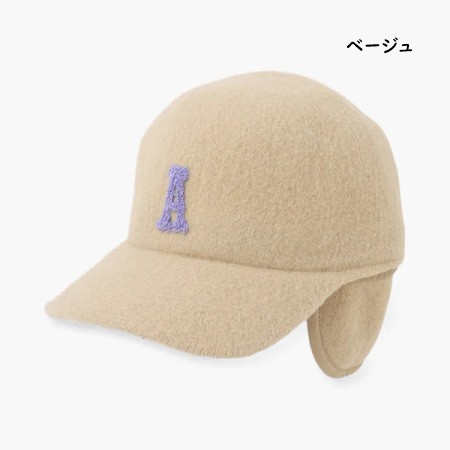 アナスイ ANNASUI 帽子 キャップ 耳当て 耳当て付き2WAYバスクCAP の