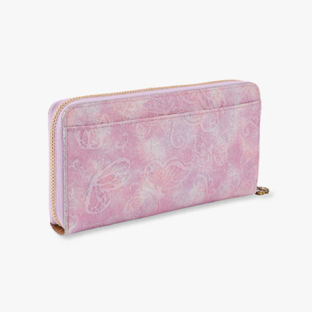 アナスイ ANNASUI 財布 長財布 パピヨン ラウンド財布 長財布 パープル