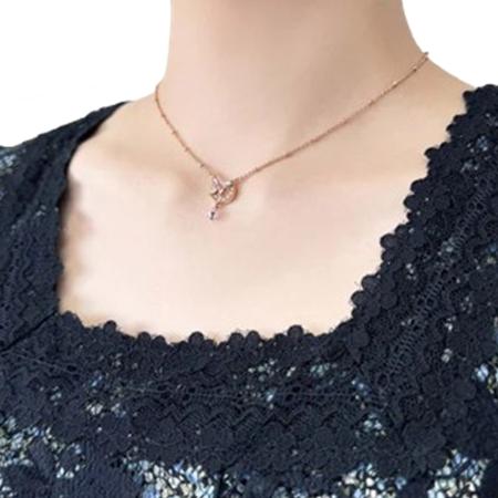 アナスイ ANNASUI アクセサリー 蝶 三日月モチーフ ネックレス ピンク ブランド 正規品 新品 ギフト プレゼント 人気 おすすめ 誕生日 記念日 クリスマス 送料無料 ラッピング無料_3