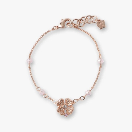 アナスイ ANNASUI アクセサリー クローバーモチーフ ブレスレット ピンク ブランド 正規品 新品 ギフト プレゼント 人気 おすすめ 誕生日 記念日 クリスマス 送料無料 ラッピング無料