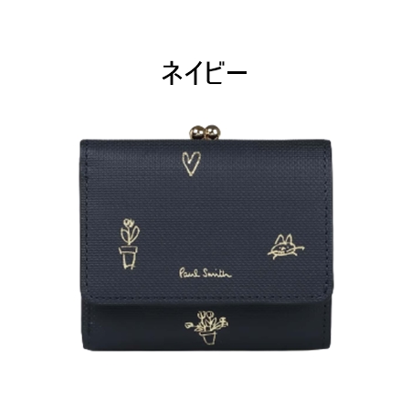 ポール・スミス Paul Smith 折財布 ミックスドゥードゥルSS24 3つ折り 