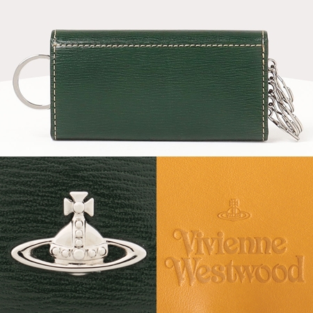VivienneWestwood インサイドカラー キーケース　グリーン色 Vivienne Westwood - 新品 ヴィヴィアン ウエストウッド