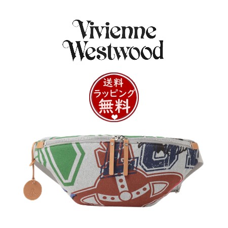 ヴィヴィアン・ウエストウッド Vivienne Westwood ボディバッグ FRAT HOUSE ウエストバッグ ユニセックス グレー ｜au  PAY マーケット