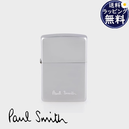 【送料無料】【ラッピング無料】ポールスミス Paul Smith Paul Smith ロゴ ZIPPO アメリカ製 シルバー  の通販は