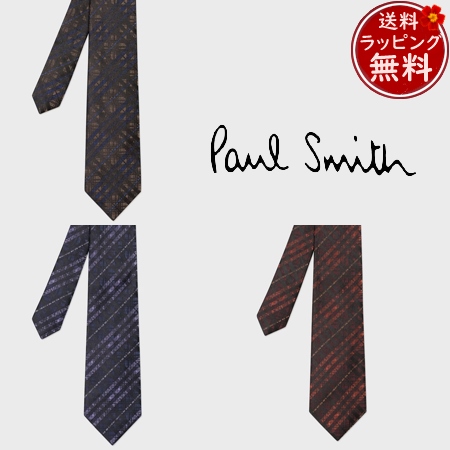 ポールスミス Paul Smith ネクタイチェックオンチェック タイ イタリア製 シルク100%  ブランド 正規品 新品 ギフト プレゼント 人気 おすすめ 誕生日 記念日 クリスマス 送料無料 ラッピング無料