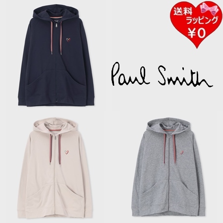 送料無料 ラッピング無料 ポールスミス Paul Smith パーカー スウェット ウィメンズ スワールハート フーデッドパーカ 綿100%