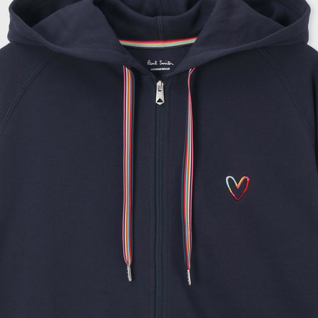 送料無料 ラッピング無料 ポールスミス Paul Smith パーカー スウェット ウィメンズ スワールハート フーデッドパーカ 綿100%_2