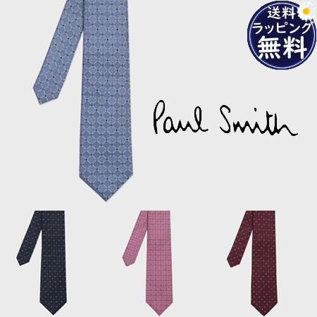 【送料無料】【ラッピング無料】ポールスミス Paul Smith ネクタイ ハートポイントチェック タイ 日本製 シルク100%