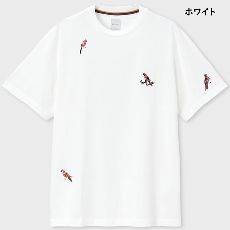 ポールスミス Paul Smith Tシャツ Drawing Birds オーガニックコットン