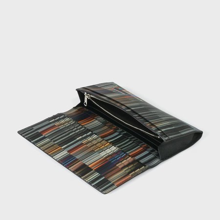 【送料無料】【ラッピング無料】ポールスミス Paul Smith 長財布 Mini ストライプ ウォール ブラック の通販は 【送料無料】【ラッピング無料】ポールスミス Paul Smith 長財布 Mini ストライプ ウォール ブラック の通販は