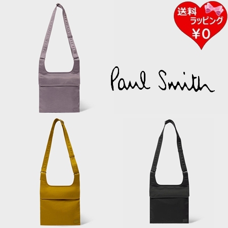 【送料無料】【ラッピング無料】ポールスミス Paul Smith ショルダーバッグ Cropped Logo シャイニーナイロン
