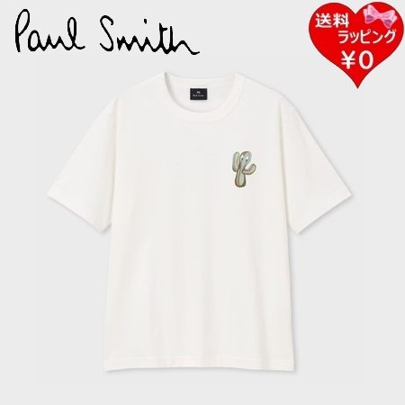 ポールスミス Paul Smith Tシャツ Cactus 綿100%  ブランド 正規品 新品 ギフト プレゼント 人気 おすすめ 誕生日 記念日 クリスマス 送料無料 ラッピング無料