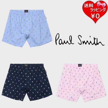 【送料無料】【ラッピング無料】ポールスミス Paul Smith トランクス Ice Cream ニット 綿100% 