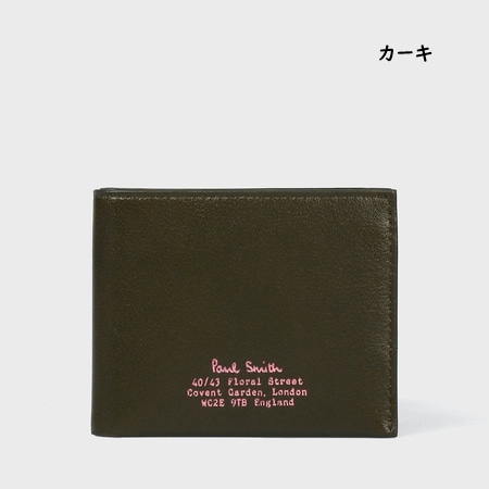ポールスミス Paul Smith 折財布 アイロンドゴート 2つ折り財布 ブランド 正規品 新品 ギフト プレゼント 人気 おすすめ 誕生日 記念日 クリスマス 送料無料 ラッピング無料_5