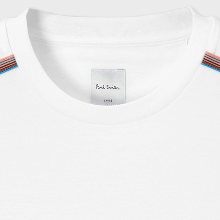 ポールスミス Paul Smith Tシャツ ロンT シグネチャーストライプテープ 長袖 ロングスリーブTシャツ 綿100％ ブランド 正規品 新品 ギフト プレゼント 人気 おすすめ 誕生日 記念日 クリスマス 送料無料 ラッピング無料_2